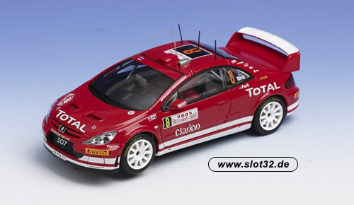 AUTOART Peugeot 307 WRC # 8 red